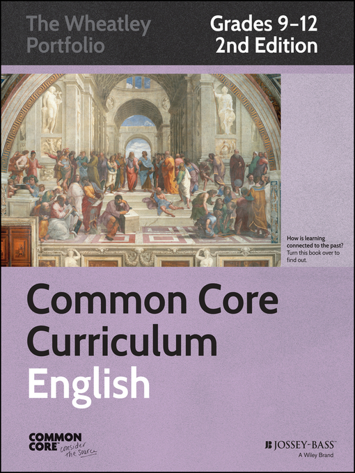 Title details for Common Core Curriculum by Great Minds - Available
